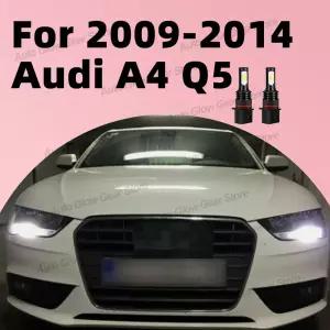 2x LED 6000K 화이트 주행등 12V DRL 전구 P13W PSX26W 2009-2014 아우디 B8 A4 S4 Q5용