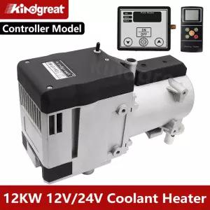 12KW 12V 24V LCD 디젤 냉각수 주차 히터 (에버스패처 하이드로닉 웹스토 써모탑 제품) RV 밴 자동차 보트