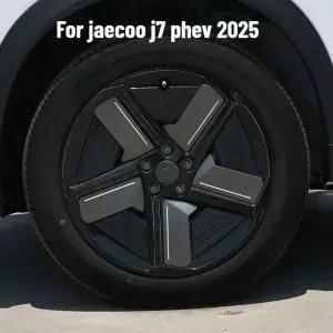 Jaecoo j7 phev 액세서리 자동차 휠 스티커 스크래치 방지 내마모성 부식 외부