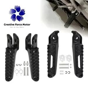 CNC 프론트 리어 풋레스트 오토바이 페달 키트 라이더 동승자 풋 페그 CB1000R CBR600RR 2003 20042016 용