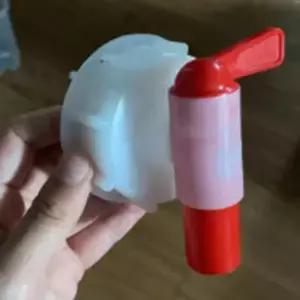 1 Pc 수도꼭지 DN61 61mm 원예 식물 솔루션 빨간색 흰색 플라스틱 정원 야외