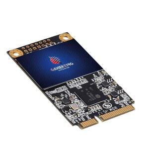 GAMERKING SSD msata 256GB 내장 솔리드 미니 하드 SATA3 드라이브, 데스크톱 노트북 PC용 스테이트 고성능 드라이브 (256GB, 6Gb/s MSATA)