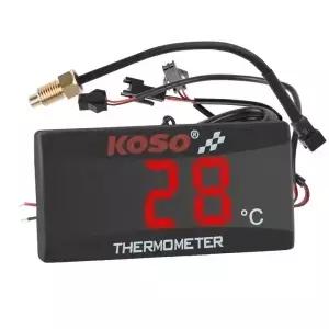 수조 개조 0120 ° C 모니터 빨간색 파란색 표시등 경고 12V 오토바이 센서
