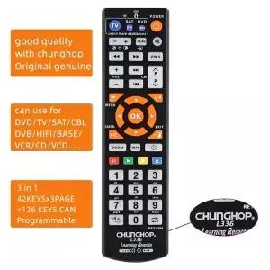 IR 학습 기능이 있는 범용 L336 리모컨 복사 TV CBL DVD SAT STB DVB HiFi BOX VCR 플레이어 프로그래밍