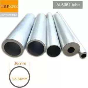 OD36mm 6061 알루미늄 원형 파이프 외경 내경 합금 튜브