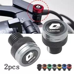 QJMOTOR SRT SRV SRK 300 350 400 500 700 800 RR S SVT 오토바이용 M10*1.25 알루미늄 나사 볼트 미러 홀