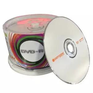 50pcs DVD 드라이브 빈 DVDR CD 4.7GB 16X Bluray 기록 가능 미디어 컴팩트 쓰기 한 번 데이터 저장
