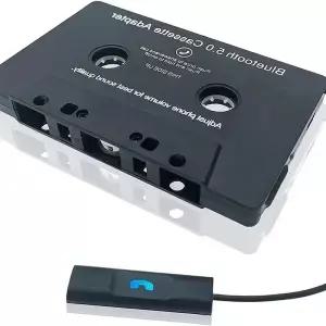 테이프 오디오 Aux 어댑터 카세트 플레이어 자동차 블루투스 수신기 MP3 핸즈프리 전화번호부 전화용