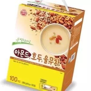 아몬드 호두 율무차 18gX100T 오뚜기