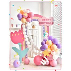 생일 파티 포토존 풍선 장식 세트 사진 촬영 배경 꾸미기