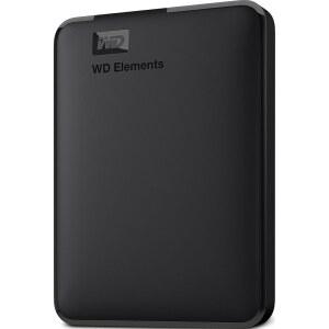 WD 3TB Elements 휴대용 외장 하드 드라이브 USB PC Mac 호환 WDBU6Y0050BBK WESN