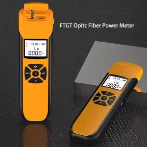 FTGT 광 파워 G10 고정밀 충전식 배터리 FTTH 광섬유 파워 플래시 라이트 포함 OPM FC/SC/ST