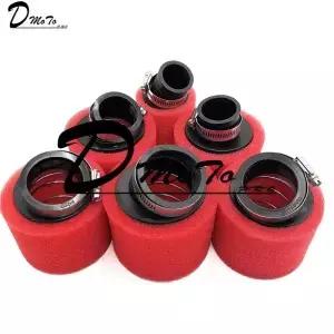 32mm 벤드 엘보 넥 폼 에어 필터 스펀지 모페드 스쿠터 더트 피트 바이크 오토바이 카요 BSE