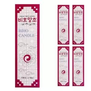 비호양초 기둥초 x(5개) 제사용양초 촛불 캔들 파라핀
