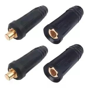 M6CF 2x DE 스타일 200Amp 용접 케이블 퀵 커넥터 DKJ3550 DKL3550