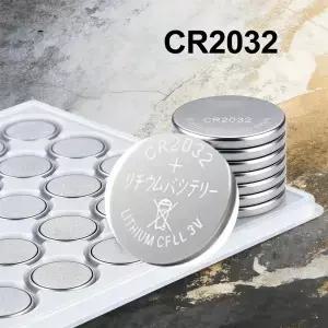 CR2032 3V 배터리 150mAh 버튼형 코인 셀 시계 자동차 리모컨 계산기용 오래 지속되는 신선한