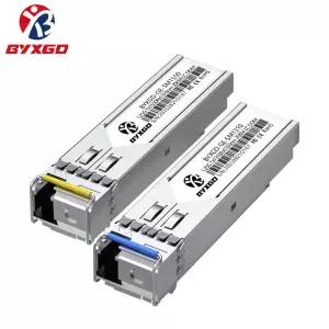BIDI LC 1.25G SFP 광 모듈 적응형 속도 SFP 광섬유 트랜시버 Mikrotik/Cisco/스위치용 SM 광섬유 모듈