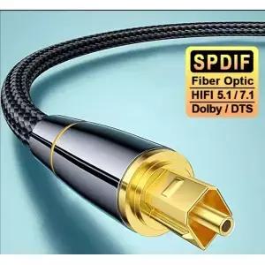 디지털 오디오 케이블 SPDIF Toslink 동축 HiFi 스피커 와이어 홈 시어터 사운드바 광섬유