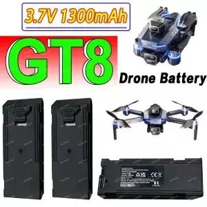 GT8 스크린 드론 4K RC 쿼드 콥터 교체 액세서리 부품에 대 한 원래 배터리 3.7V 1300MAh