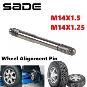 스테인리스 휠 정렬 핀 허브 설치 및 제거 고정 볼트 도구 M14X1.5 M14X1.25