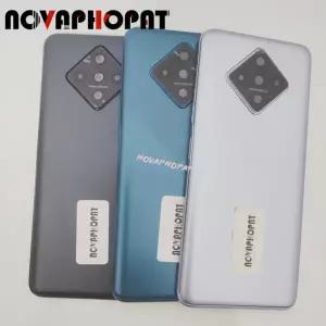Infinix Zero 8 X687 배터리 커버용 중간 프레임 베젤 후면 도어 하우징 측면 볼륨 버튼 카메라 렌즈 홀더