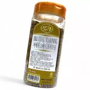 신영에프에스 BBQ 바베큐 스테이크소금 양꼬치시즈닝 350g X 4개 캠핑요리 고기양념