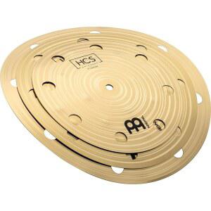 MEINL CYMBALS 구멍이 있는 3피스 스맥 스택 심벌 25 4CM 10인치 30 5CM 12인치 35 6CM 14인치 U2014 HCS 드럼 세트용 전통적인 마감 황동 독일산 HCS024SM