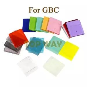 GBC 게임 카트리지 하우징 쉘 커버 교체 부품 1개 GB GBP GBA SP 호환 카드 박스 케이스