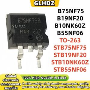 10-30개 새 제품 B75NF75 B19NF20 B10NK60Z B55NF06 TO-263 트랜지스터