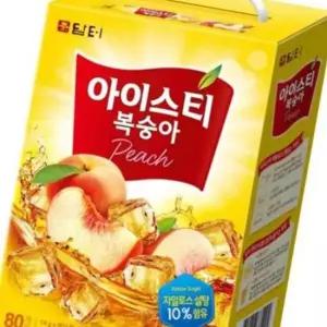 담터 아이스티 복숭아 14g x80T