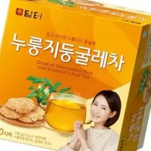 누룽지 따뜻한 곡물 티백차 간편한 일상 구수한