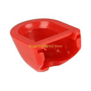 547B 밝은 빨간색 트레일러 히치 볼 커버 강력한 플라스틱 보호 장치 50mm 볼에 적합