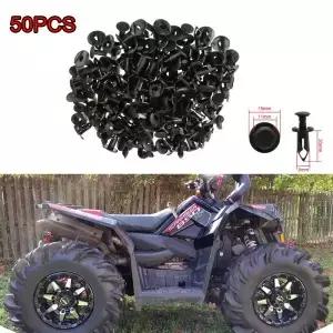 50pcs ATV UTV 플라스틱 리벳 바디 7661855 293105230 Polaris Sportsman 550 850 RZR 570 800 CanAm