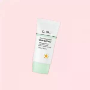 큐어 김정문알로에 아쿠아 마일드 그린 선 크림 40ml 순둥선크림 3985625