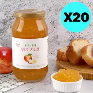 복음자리 사각사각 맛있는 사과잼 대용량 810g X 20개