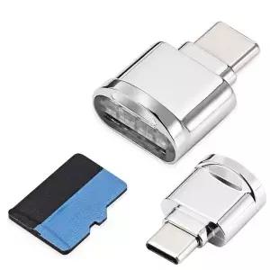고속 SD유형 C 카드 기 USB TypeC 어댑터 전화 외부 메모리 TF 노트북 휴대폰용