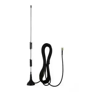 Bingfu 이중 주파수 VHF UHF 136174MHz 아마추어 라디오 안테나 SMA 수 커넥터 3 미터 RG174 동축 케이블