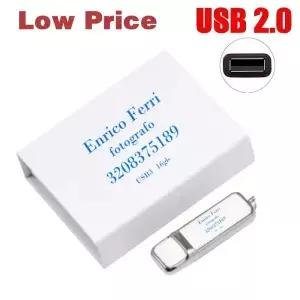 블랙 화이트 페이퍼 박스 및 가죽 USB 플래시 드라이브 로고 고속 선택 3.0 2.0 펜 4GB