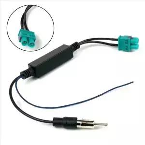 RNS510/RCD510/310/골프/MK5/MK6/파사트 B6/B7/티구안용 가 있는 자동차 듀얼 FAKRA RF 라디오 안테나
