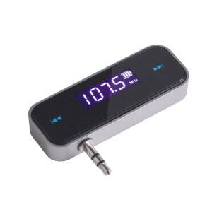 BEINHOME FM 송신기 오디오 어댑터 자동차 키트 무선 차량 내 라디오 내장 3.5MM 보조 포트 아이폰호환 6S 5 SE IPOD 아이패드호환 스마트폰 MP3 MP4 플레이어