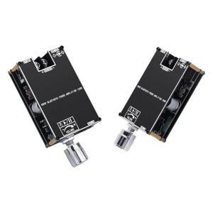 2팩 ZK-1001B 블루투스 앰프 보드 100W 모노 AMP TWS 미니 오디오 파워 모듈 홈 스피커 시스템용 박스 매칭 /AUX /USB 입력 APP 제어 DC 7-24V