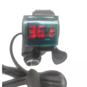 키 배터리 전원 LED 디스플레이 전기 자전거 스쿠터 전자 썸 스로틀 12V 24V 36V 48V 60V 72V 84V 96V