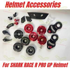SHARK RACE R PRO GP 헬멧 렌즈 베이스  테일 윙 버클  코 보호대  스위치 잠금장치  수정 액세서리
