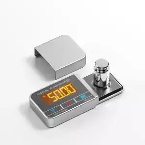 0.01g 정밀 디지털 다이나모미터 100g 미니 보석 저울 LCD 턴테이블 스타일러스 힘 측정 게 (비닐 레코드