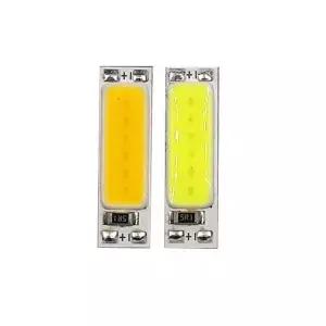 10pcs 25mm 작은 COB LED 칩 빛 3.7V 5V 1W 3V 램프 신호 조명 DIY 3000K 6000K 따뜻한 차가운 흰색