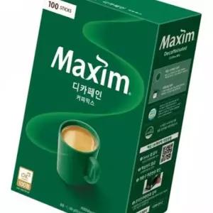 맥심 디카페인 커피믹스(11.8gx100T 동서식품)