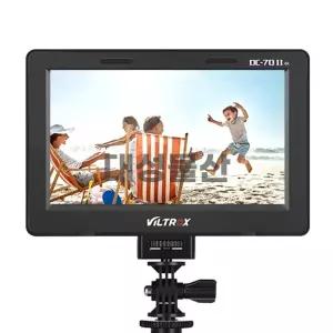 VILTROX 7인치 4K 카메라모니터 필드 사진 모니터 DC-70II