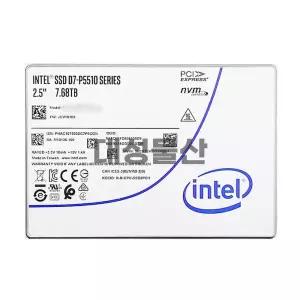 인텔 P5510 3.84T 7.68T U.2 PCIE4.0 NVME 기업 서버 SSD