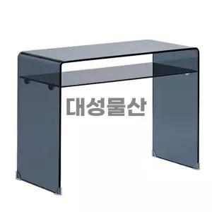 유리테이블 투명 통 글라스 거실 네일아트 테이블 탁자
