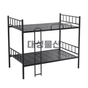 게스트 하우스 2층 철제 프레임 기숙사 도미토리 침대
